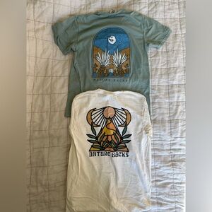 Nature backs bundle- long sleeve, short sleeve - pack of 2.